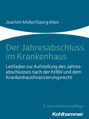 cover image of Der Jahresabschluss im Krankenhaus